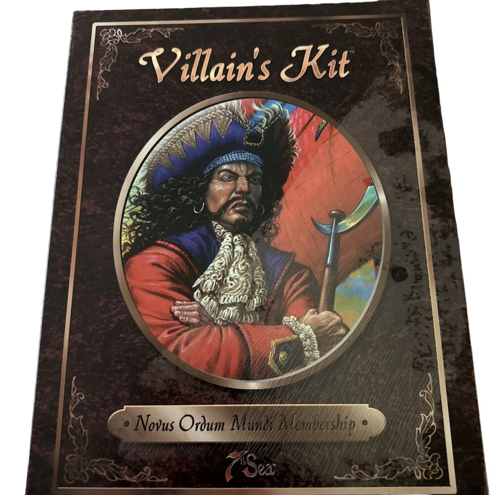 7th Sea Villain's Kit Novus Ordum Mundi Membership Manual